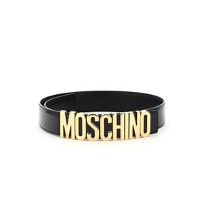 Moschino vintage monogram belt